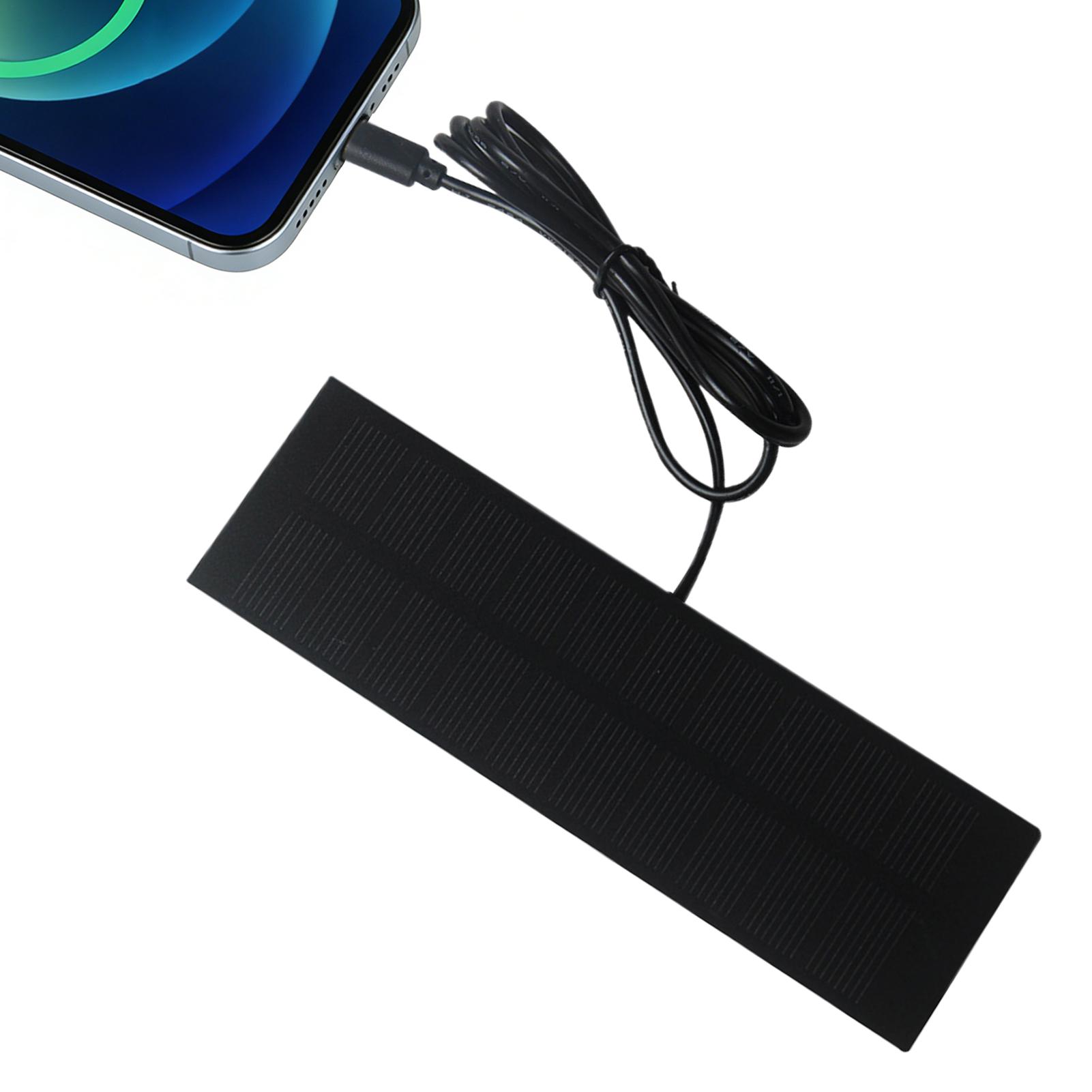 Solar Emergency Charger - Painel Solar Portátil 5W 5V, Carregador