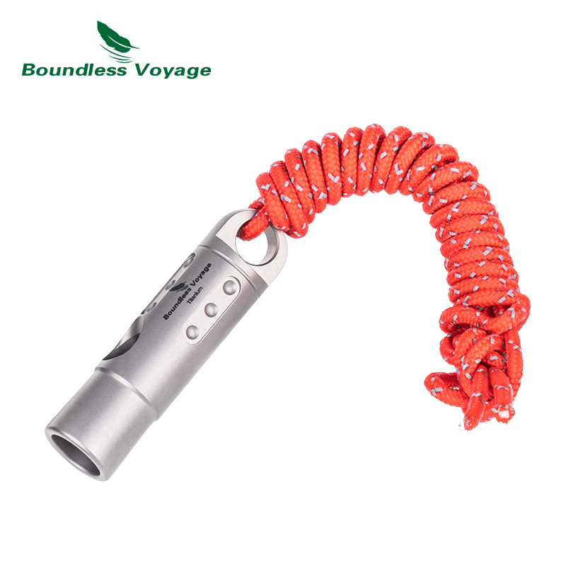 Apito de titânio para viagem s - Emergency Whistle Loud avaliação e preço