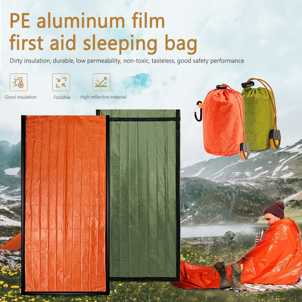 Saco de Dormir Térmico Portáti - Bivy Bag Emergency avaliação e preço
