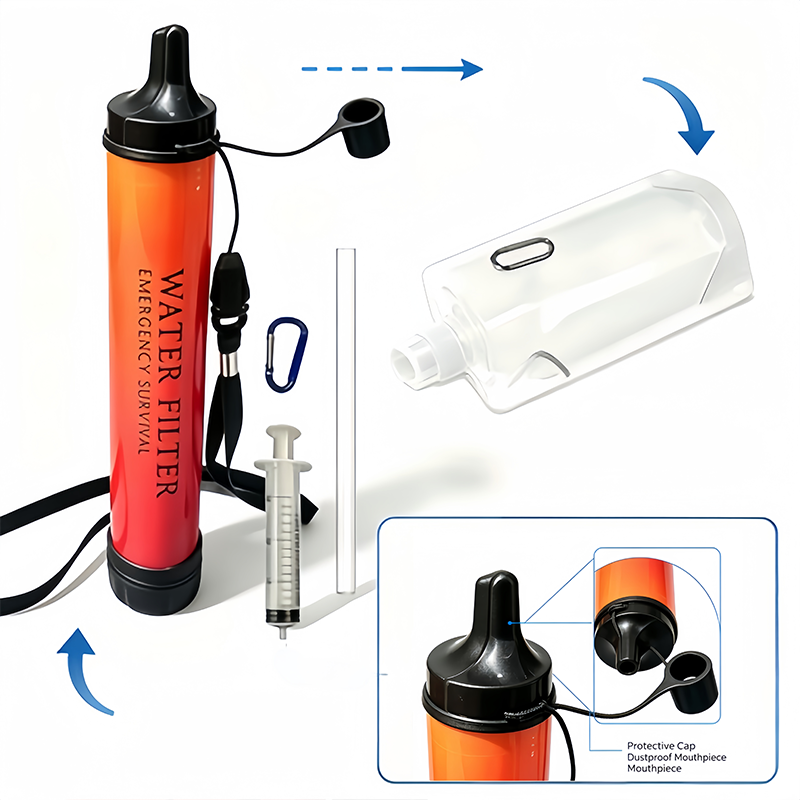 Canudo Filtrante de Água Portá - Water Purification Straw avaliação e preço