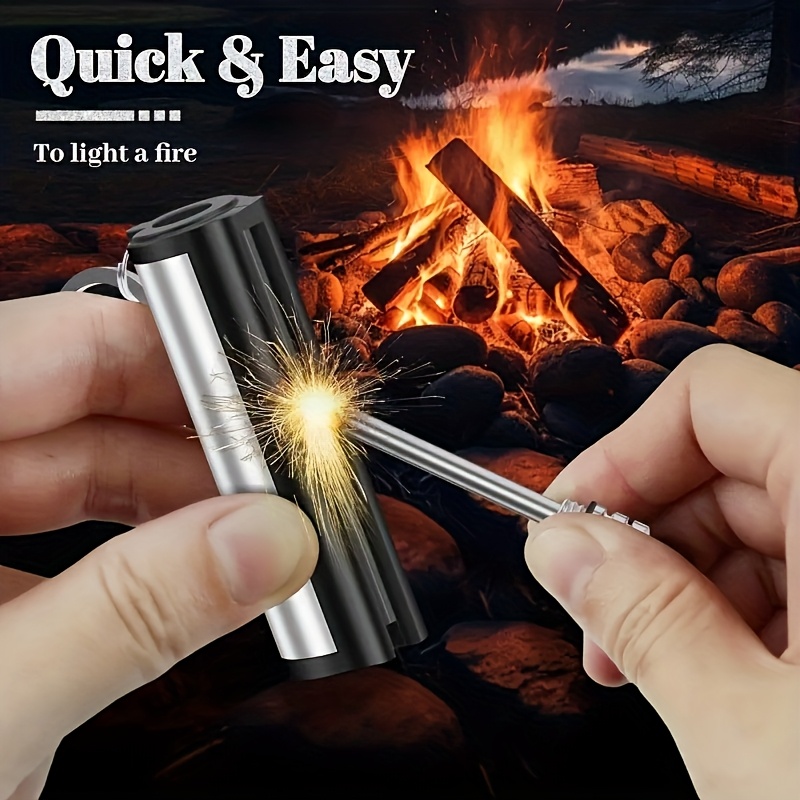1-5 pacotes de isqueiro, isque - Fire Starting Kit avaliação e preço