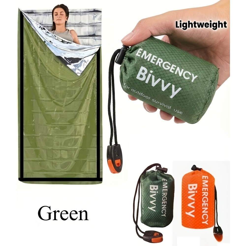 Kit de saco de dormir de emerg - Bivy Bag Emergency avaliação e preço