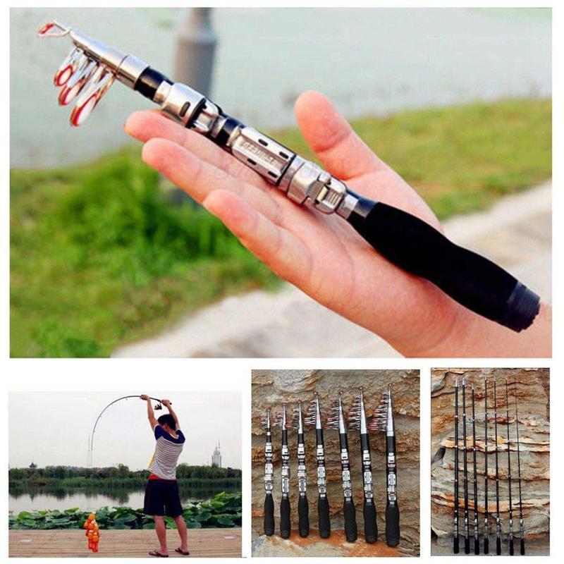 Vara de Pesca Telescópica Mini - Fishing Kit Compact avaliação e preço